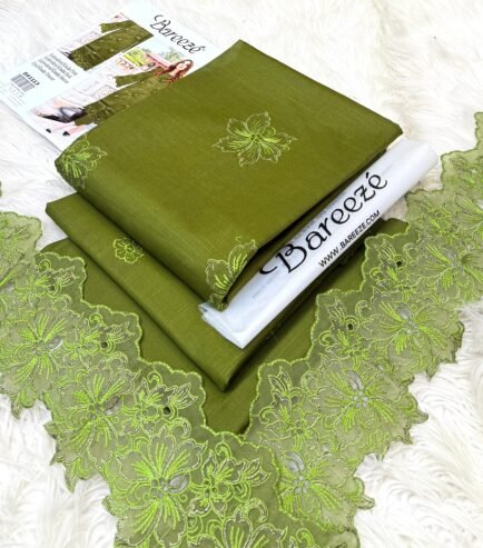 Bareeza 2pc Embroidery khadar fancy Collection