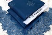 Bareeza 2pc Embroidery khadar fancy Collection