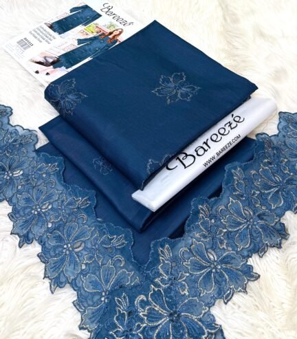 Bareeza 2pc Embroidery khadar fancy Collection